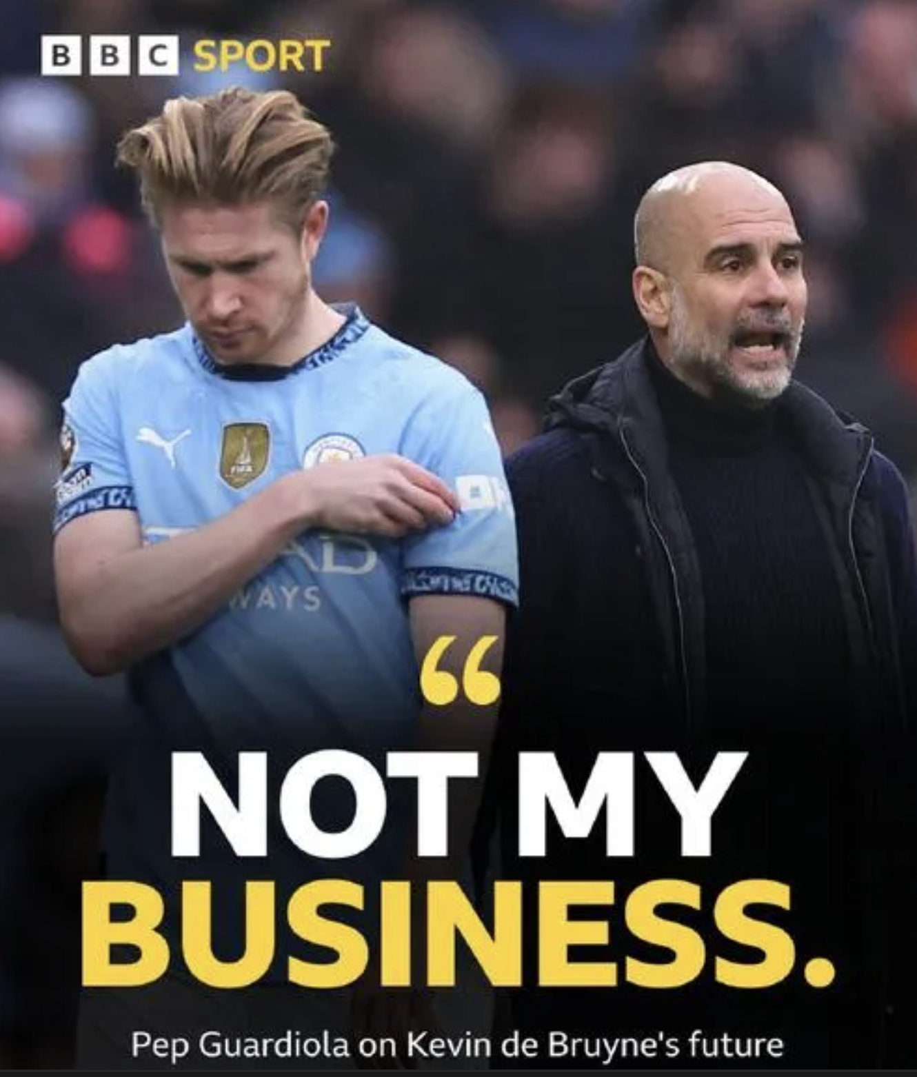 德布劳内,离开曼城！